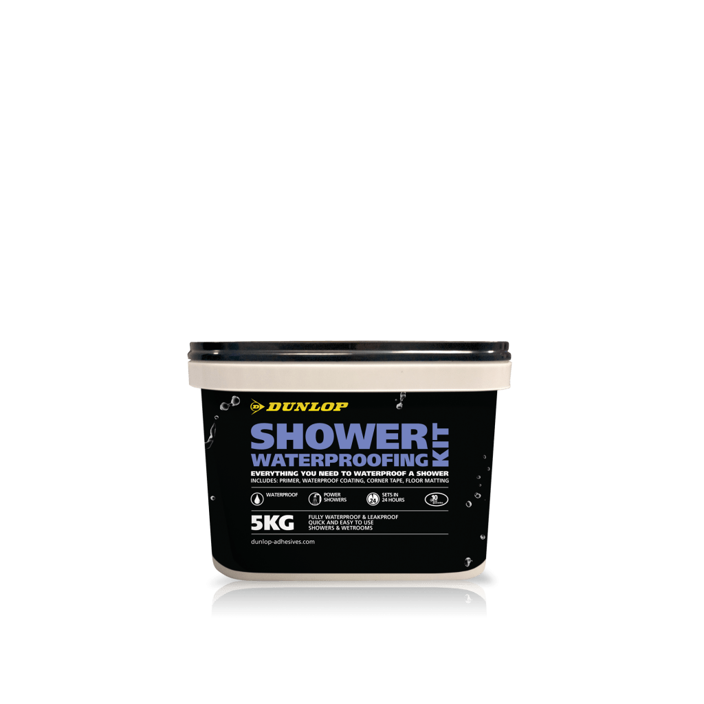 Shower Waterproofing Kit Tiling Preparation Dunlop Trade