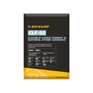 CLF-03 FLEXIBLE LARGE FORMAT AND NATURAL STONE ADHESIVE